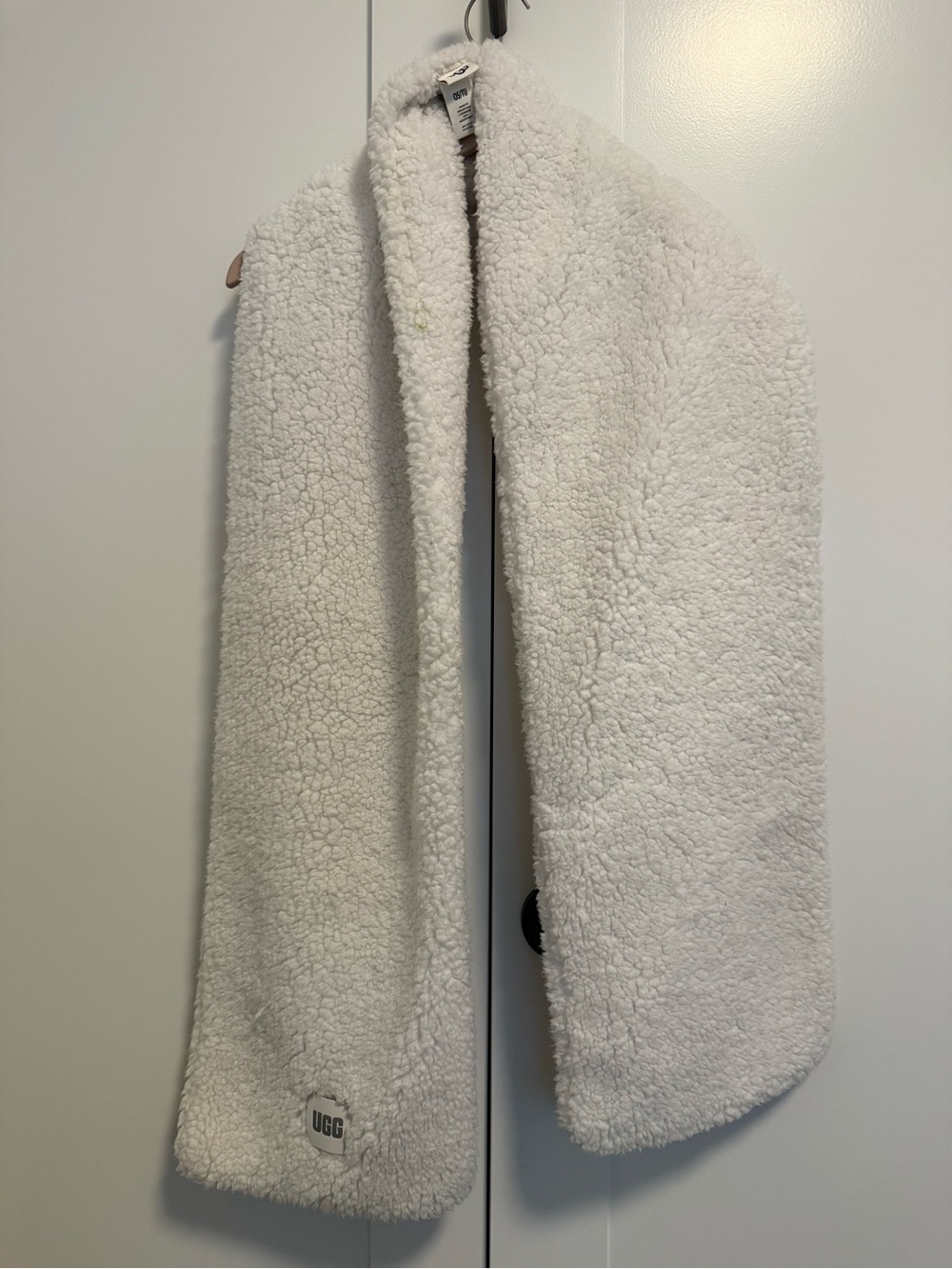 UGG Cream Sherpa Scarf